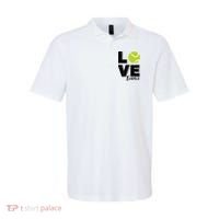 Tennis Player Lover I Love Tennis Gift Polo thumb 0