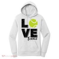 Tennis Player Lover I Love Tennis Gift Women's Hoodie thumb 0