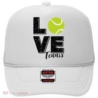 Tennis Player Lover I Love Tennis Gift Hat thumb 0