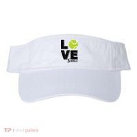 Tennis Player Lover I Love Tennis Gift Visor thumb 0