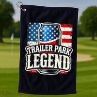 Trailer Park Legend Golf Towel thumb 1