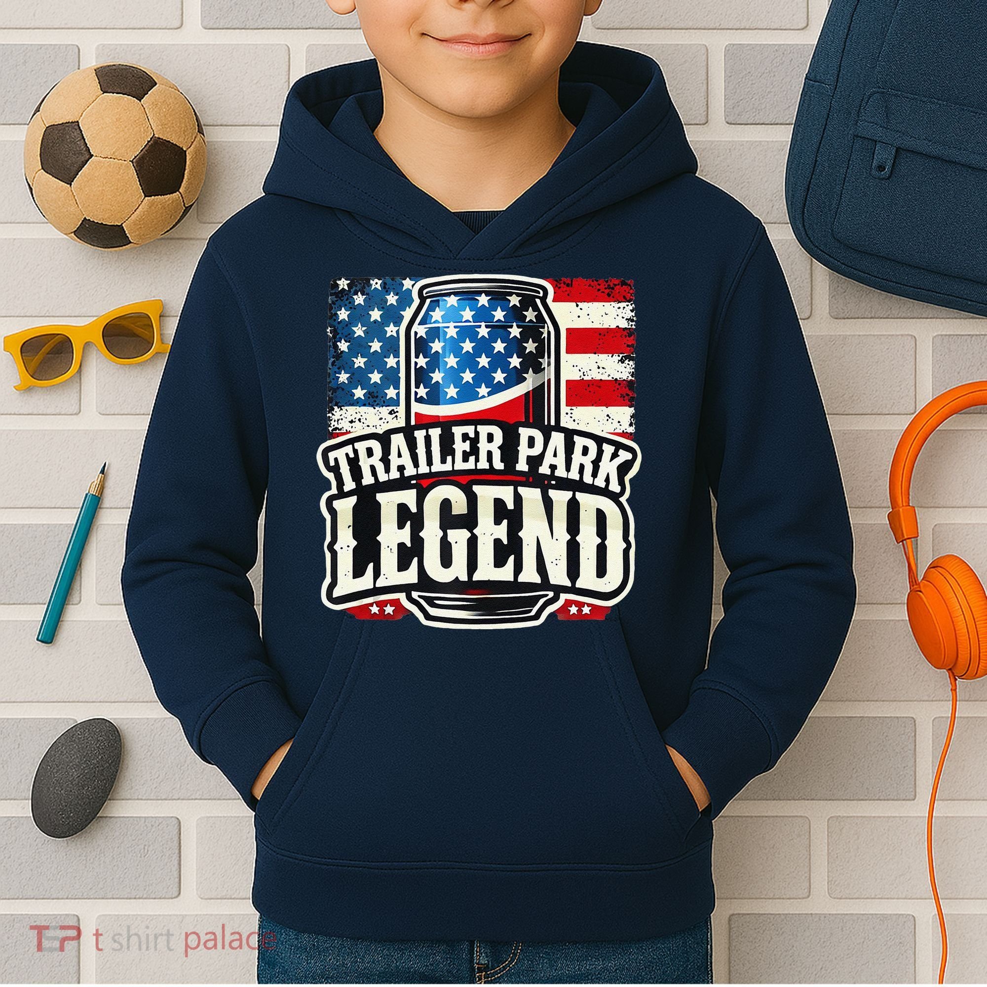Trailer Park Legend Kids Hoodie