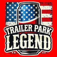 Trailer Park Legend Santa Hat thumb 1