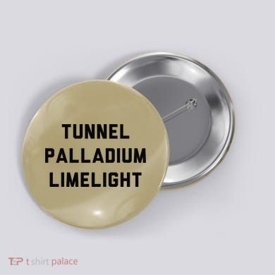 Tunnel Palladium Limelight Button
