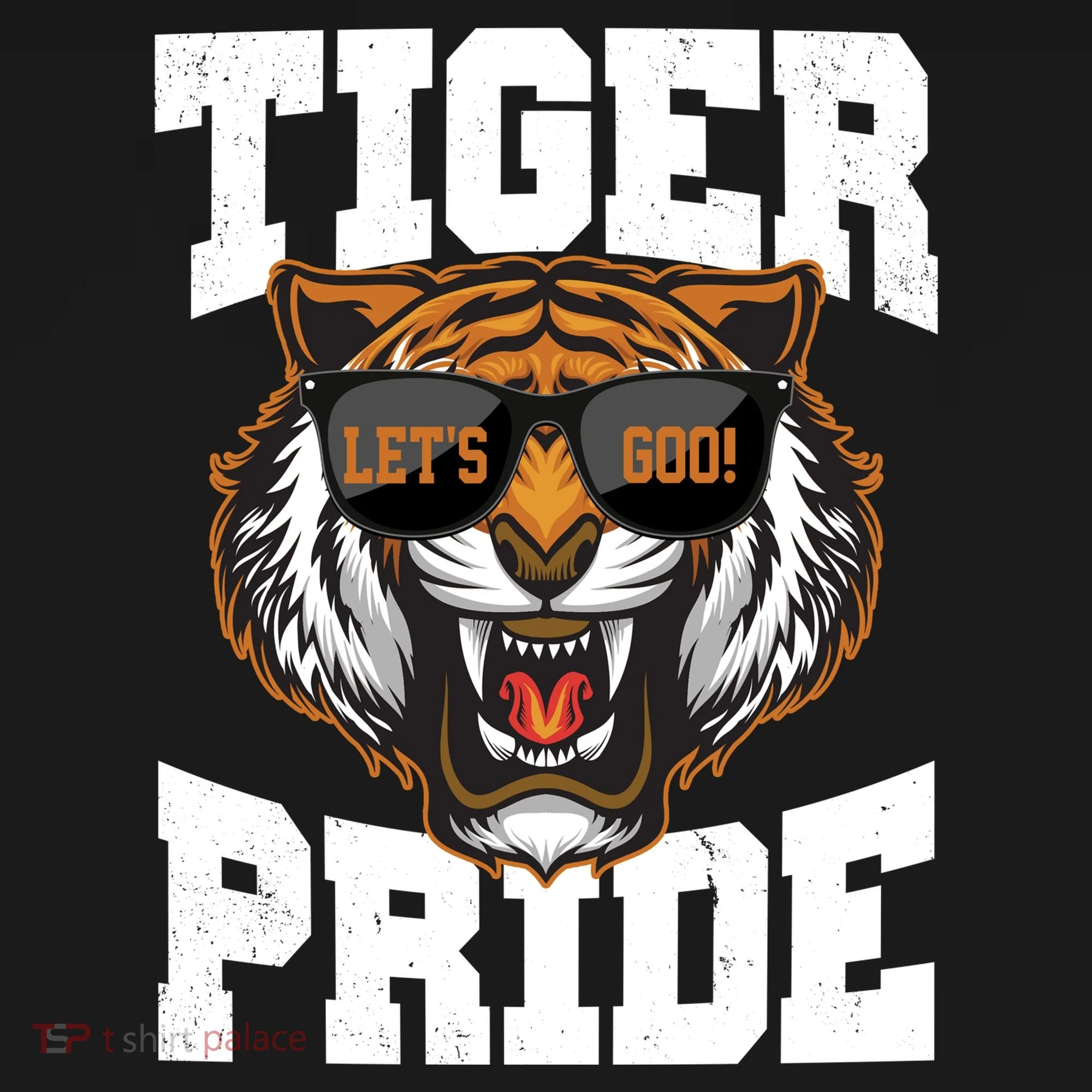 Tiger Pride Lets Goo! Ornament