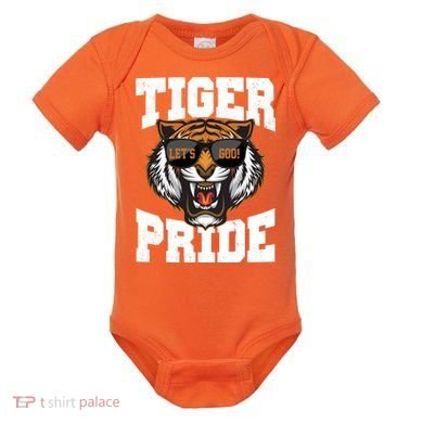 Tiger Pride Lets Goo! Baby Bodysuit