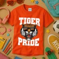 Tiger Pride Lets Goo! Kids T-Shirt thumb 3