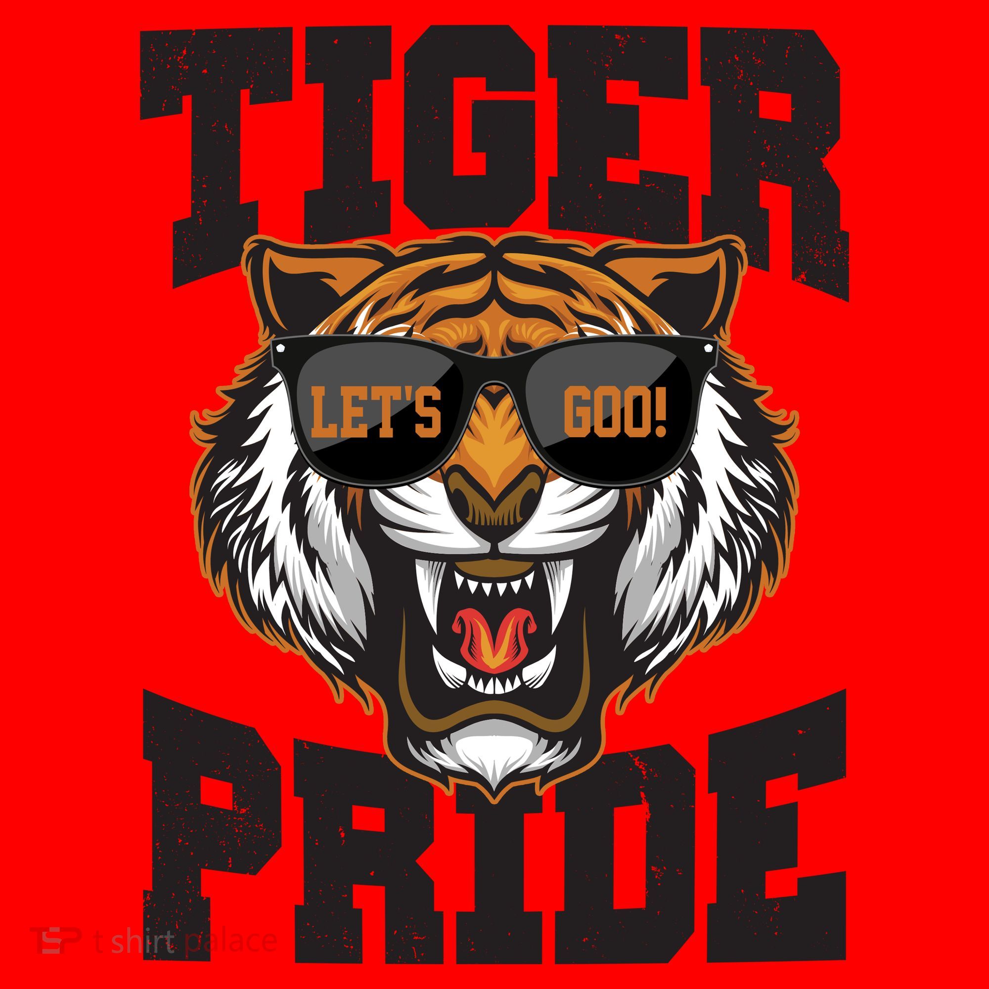 Tiger Pride Lets Goo! Santa Hat