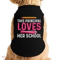 This Principal Loves Her School Best Principal Doggie Tank thumb 0