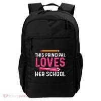This Principal Loves Her School Best Principal Backpack thumb 0
