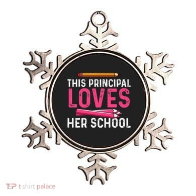 This Principal Loves Her School Best Principal Ornament
