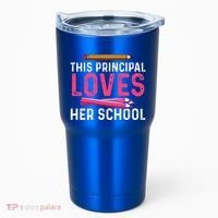 This Principal Loves Her School Best Principal Tumbler thumb 0
