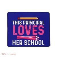 This Principal Loves Her School Best Principal Mousepad thumb 0