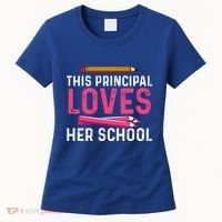This Principal Loves Her School Best Principal Women's T-Shirt thumb 0