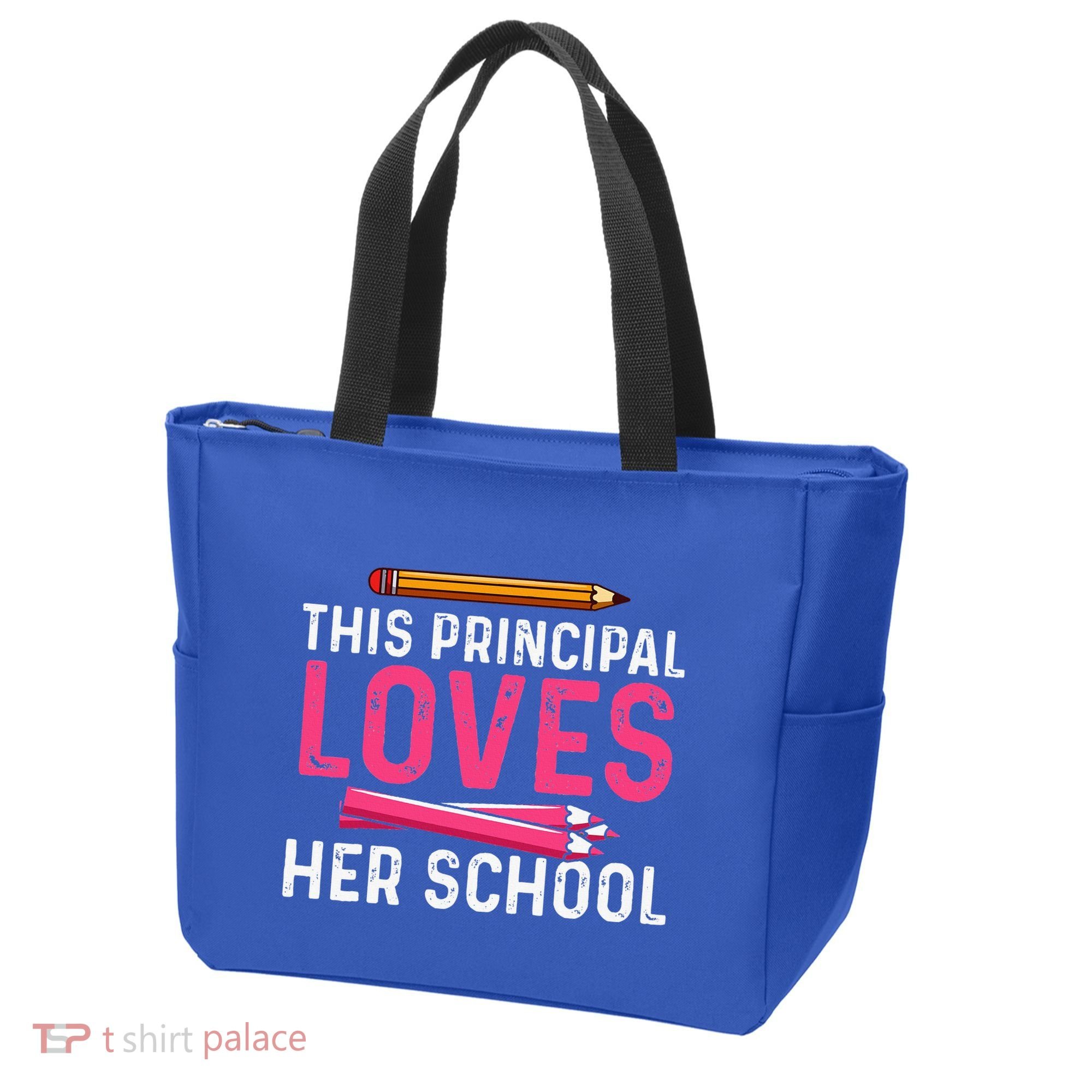 This Principal Loves Her School Best Principal Tote Bag