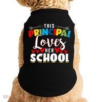 This Principal Loves Her School Principal Day Best Principal Cute Gift Doggie Tank thumb 0