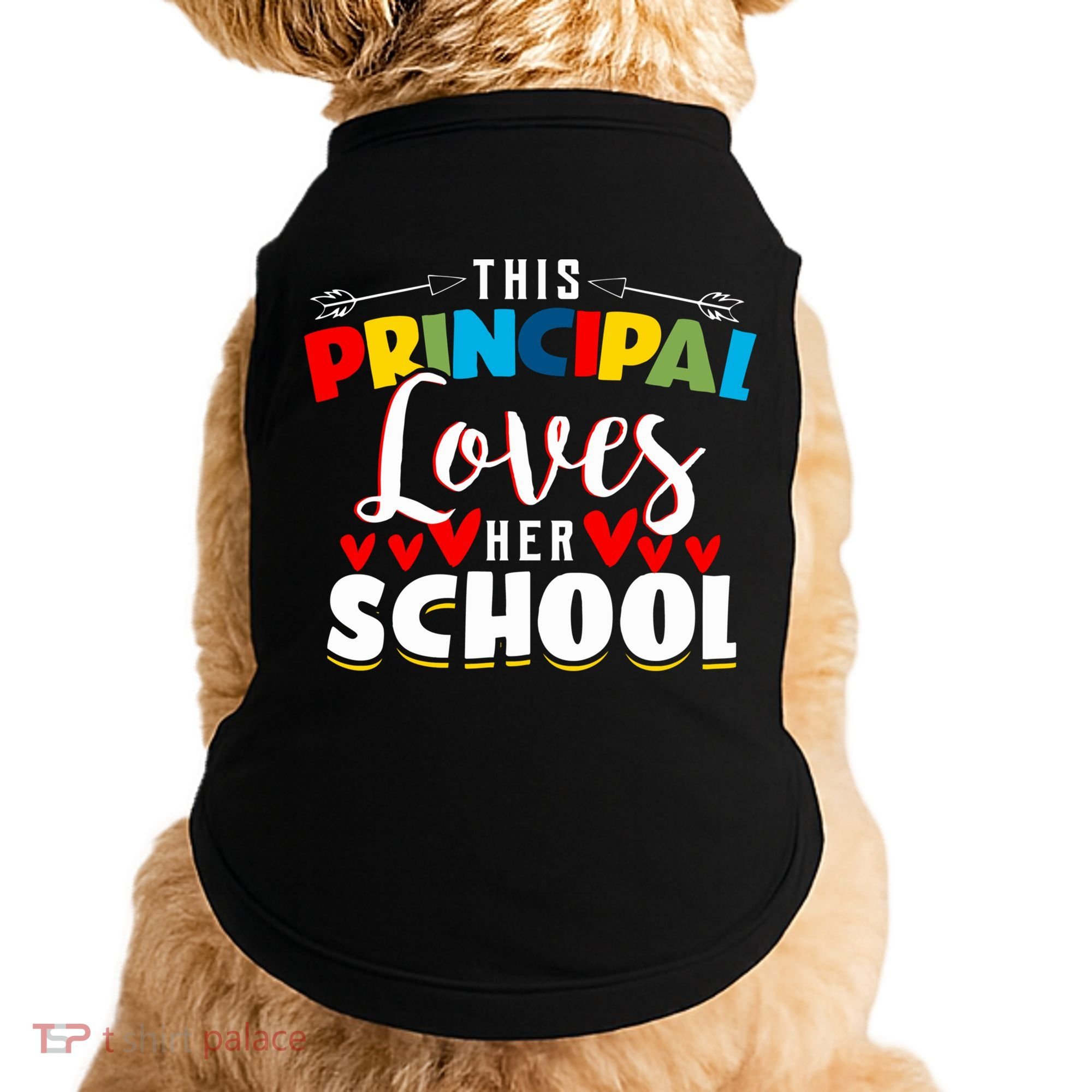 This Principal Loves Her School Principal Day Best Principal Cute Gift Doggie Tank