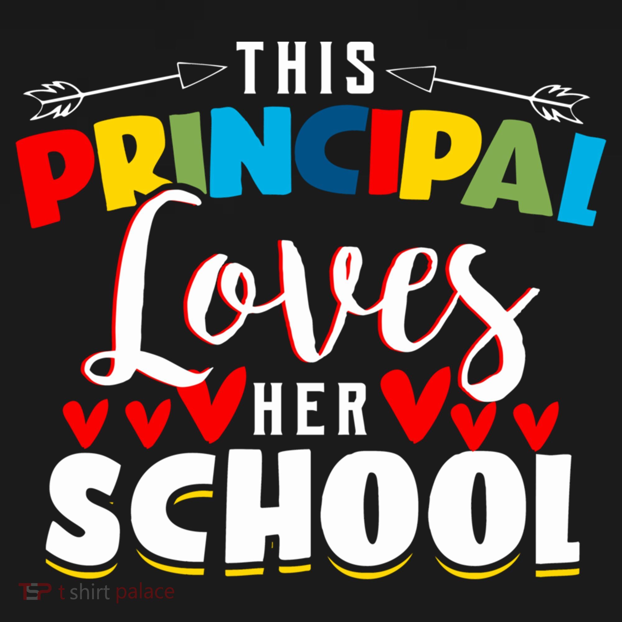 This Principal Loves Her School Principal Day Best Principal Cute Gift Doggie Tank