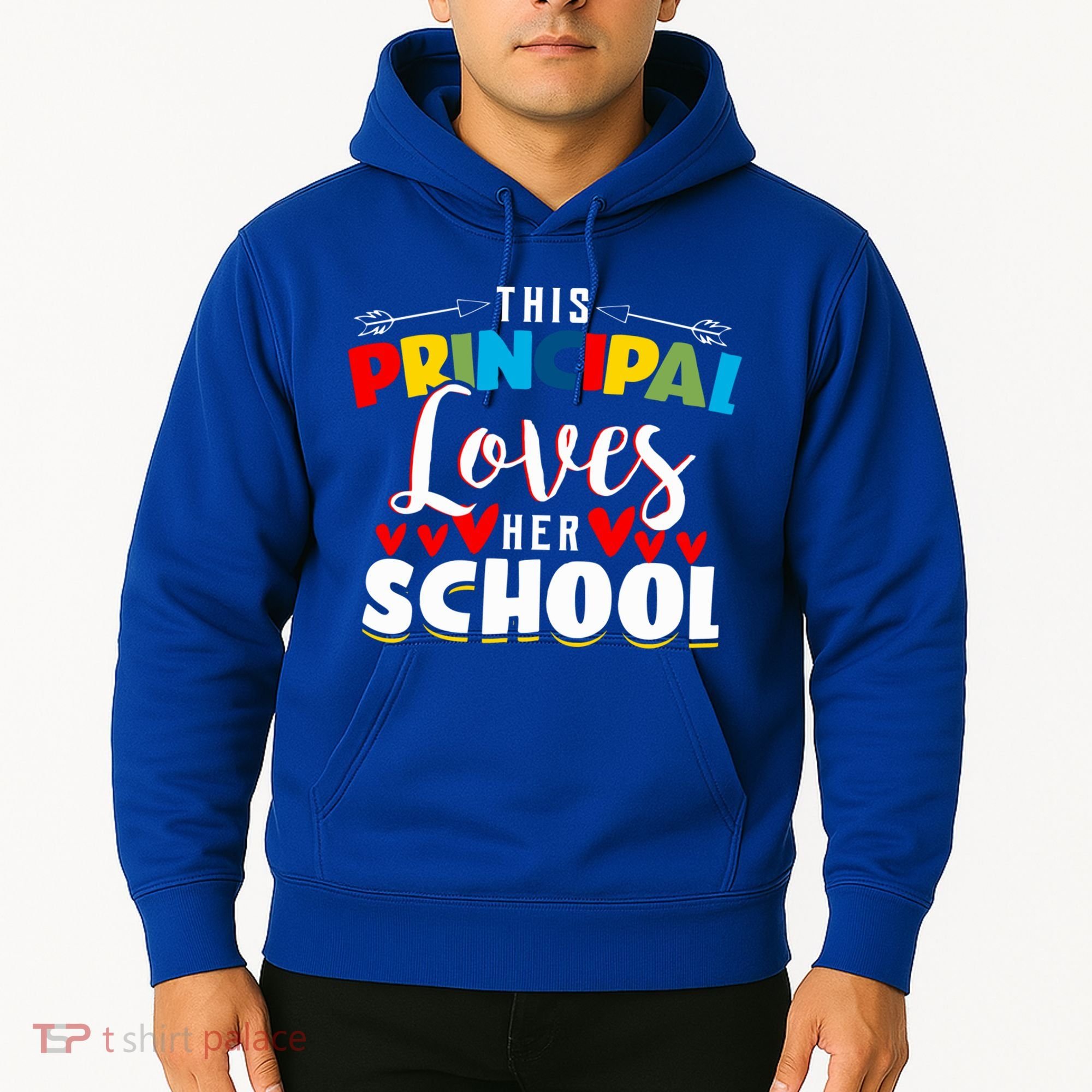 This Principal Loves Her School Principal Day Best Principal Cute Gift Hoodie