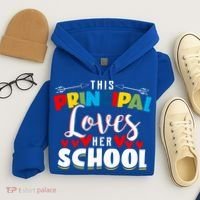 This Principal Loves Her School Principal Day Best Principal Cute Gift Hoodie thumb 4