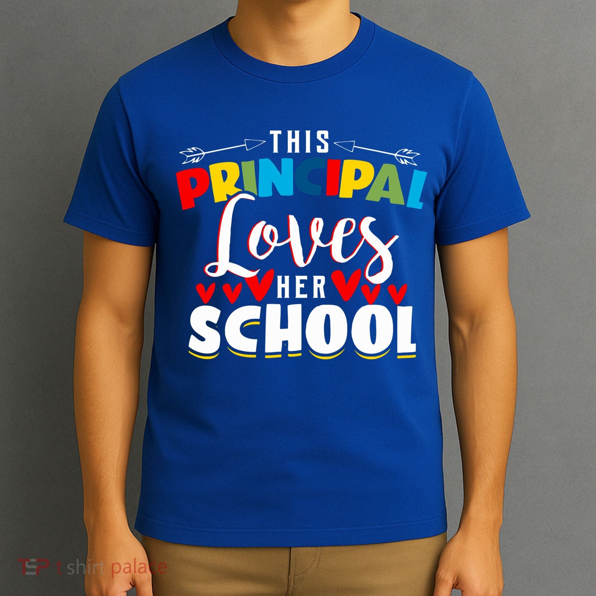 This Principal Loves Her School Principal Day Best Principal Cute Gift T-Shirt