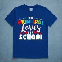 This Principal Loves Her School Principal Day Best Principal Cute Gift T-Shirt thumb 5