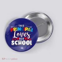 This Principal Loves Her School Principal Day Best Principal Cute Gift Button thumb 0