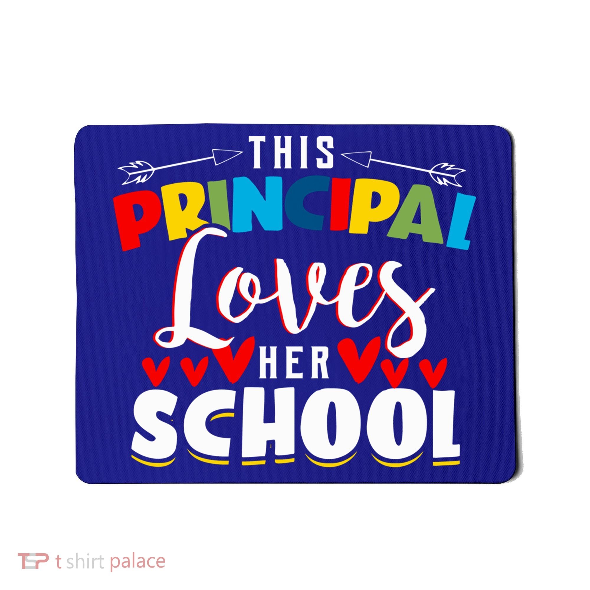 This Principal Loves Her School Principal Day Best Principal Cute Gift Mousepad