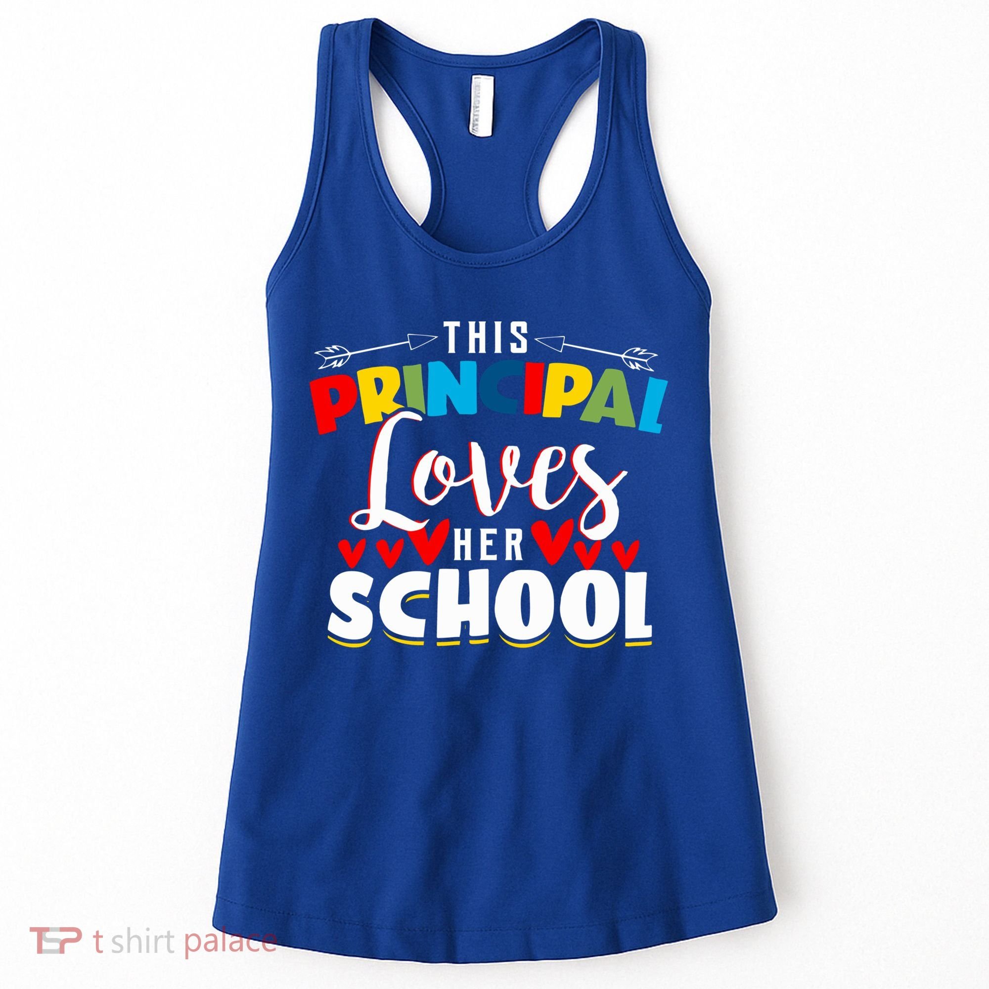 This Principal Loves Her School Principal Day Best Principal Cute Gift Women's Tank Top