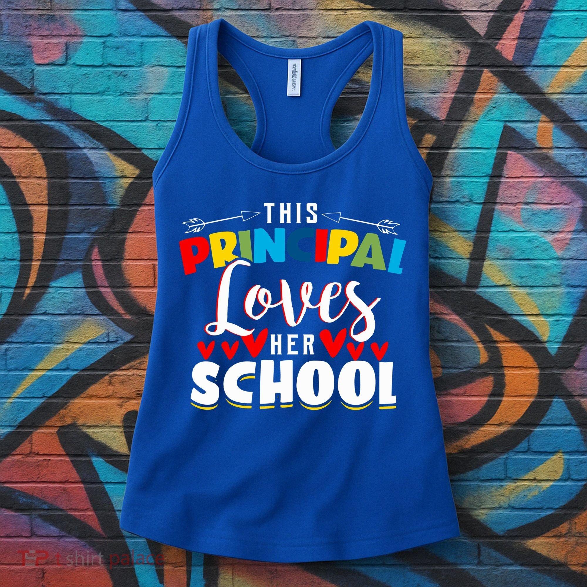 This Principal Loves Her School Principal Day Best Principal Cute Gift Women's Tank Top