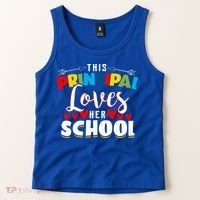 This Principal Loves Her School Principal Day Best Principal Cute Gift Tank Top thumb 2