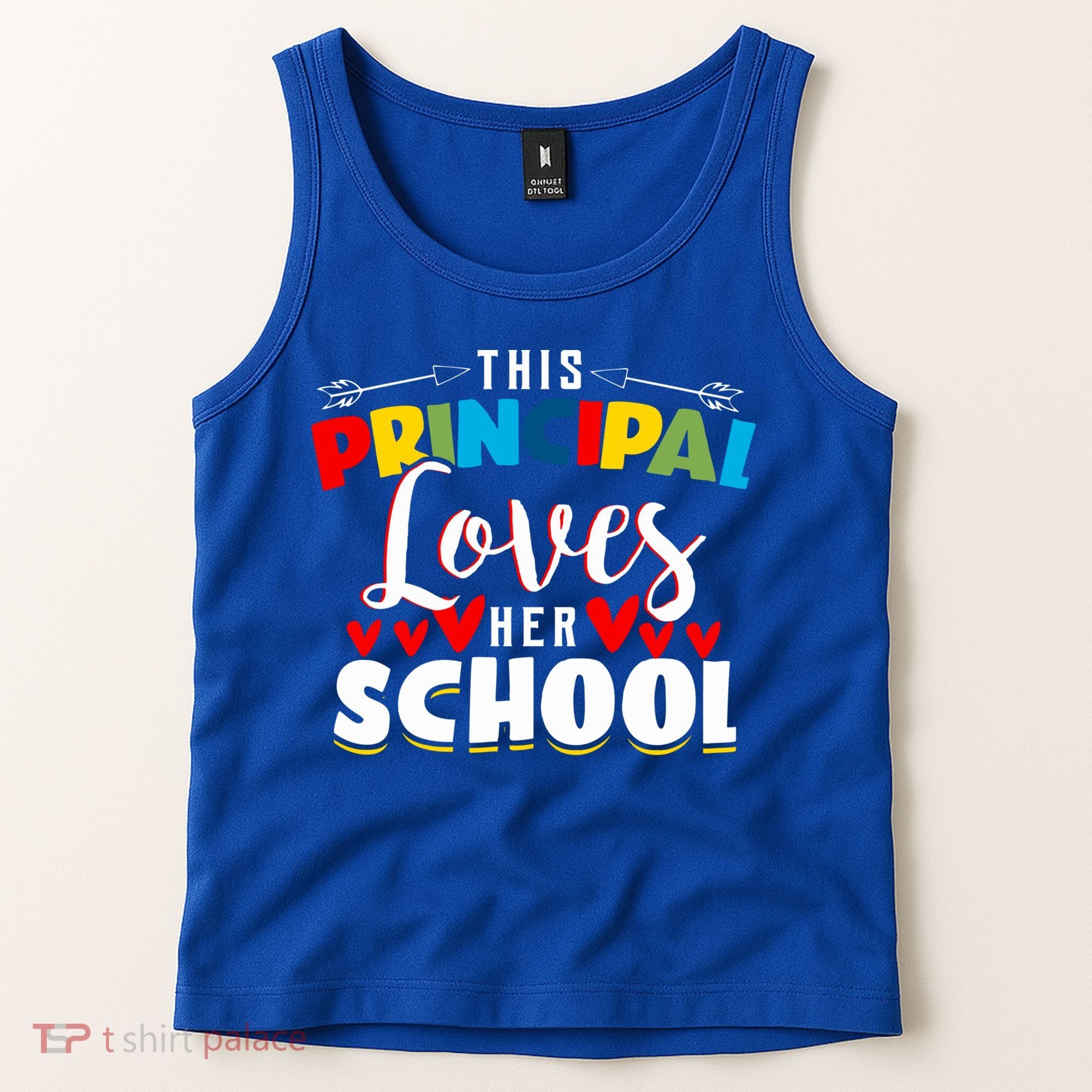 This Principal Loves Her School Principal Day Best Principal Cute Gift Tank Top