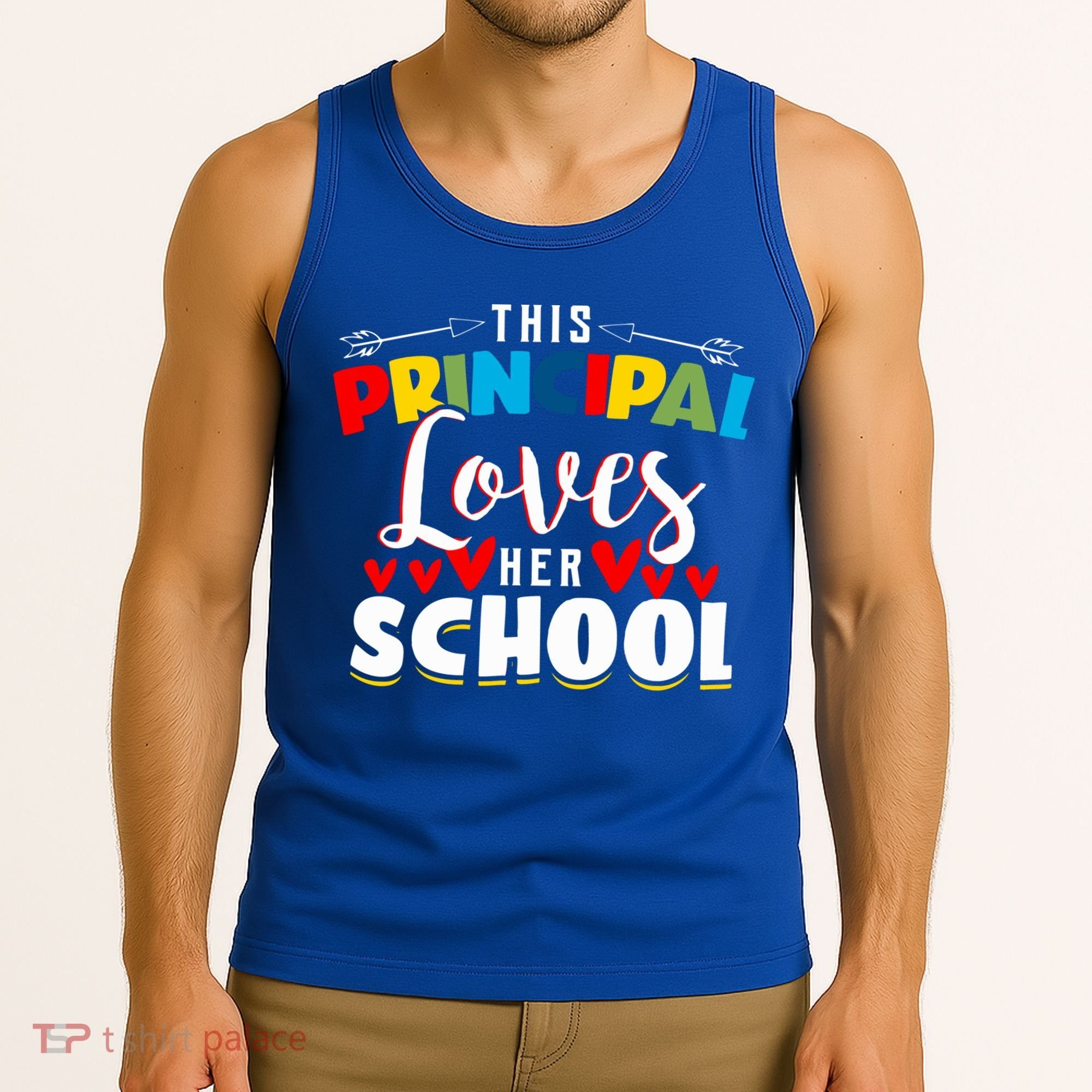 This Principal Loves Her School Principal Day Best Principal Cute Gift Tank Top