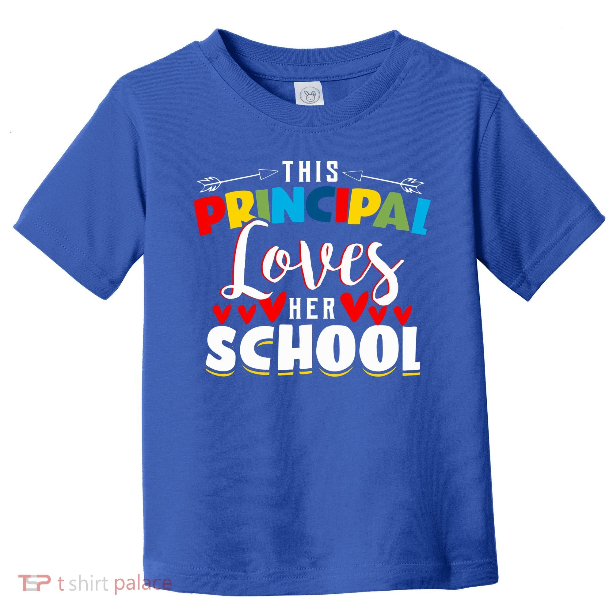 This Principal Loves Her School Principal Day Best Principal Cute Gift Toddler T-Shirt