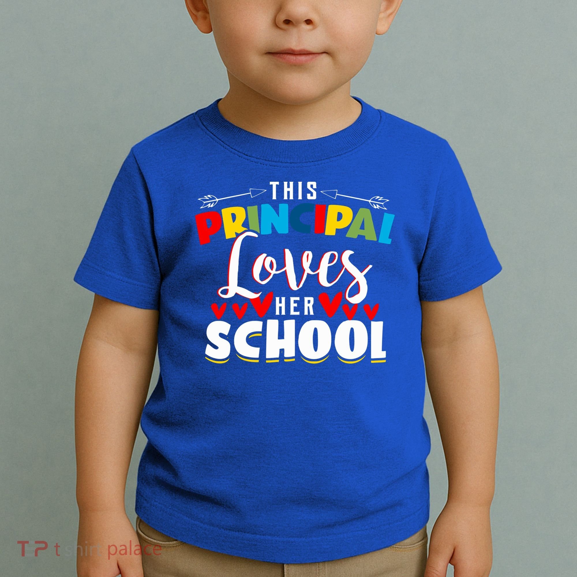 This Principal Loves Her School Principal Day Best Principal Cute Gift Toddler T-Shirt
