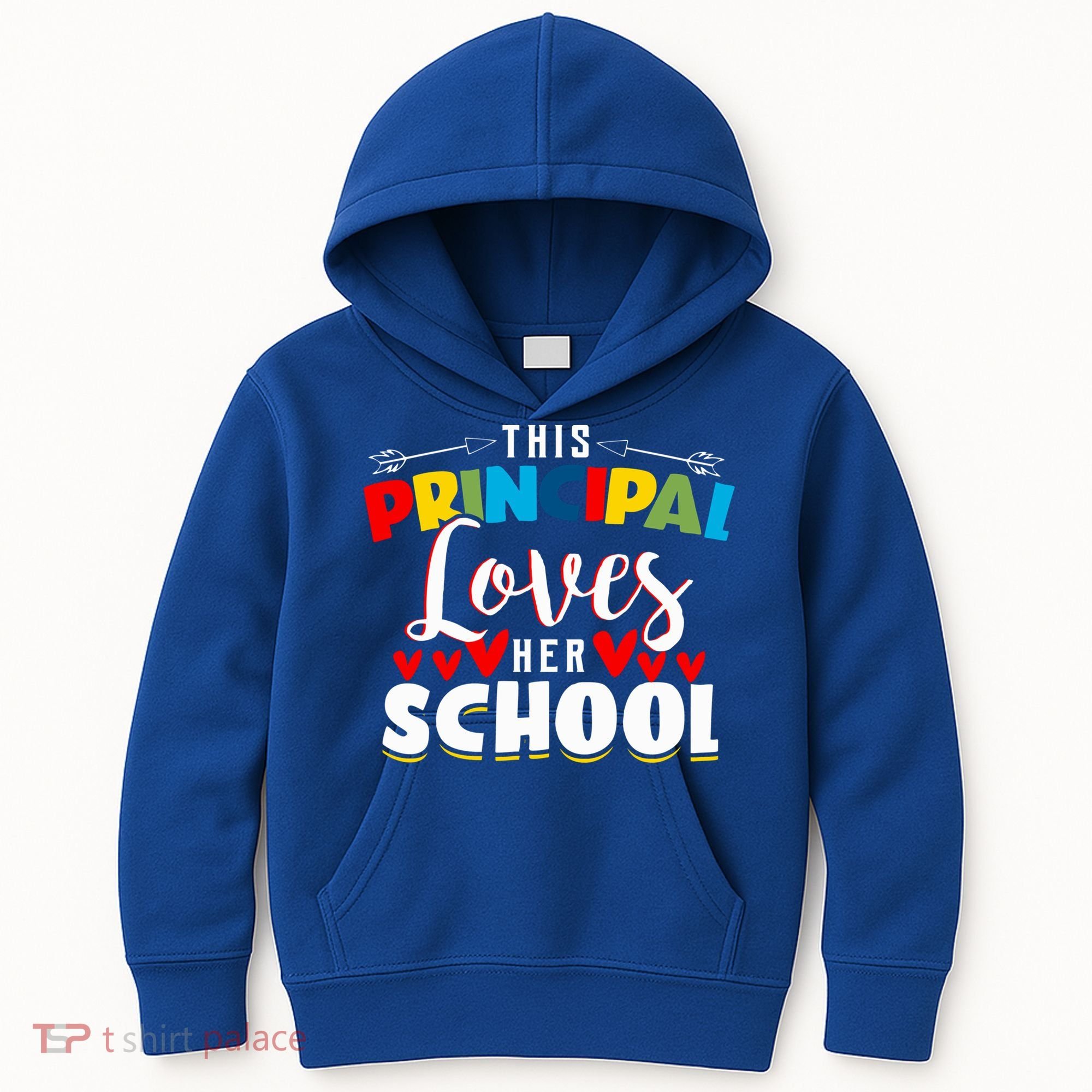 This Principal Loves Her School Principal Day Best Principal Cute Gift Kids Hoodie