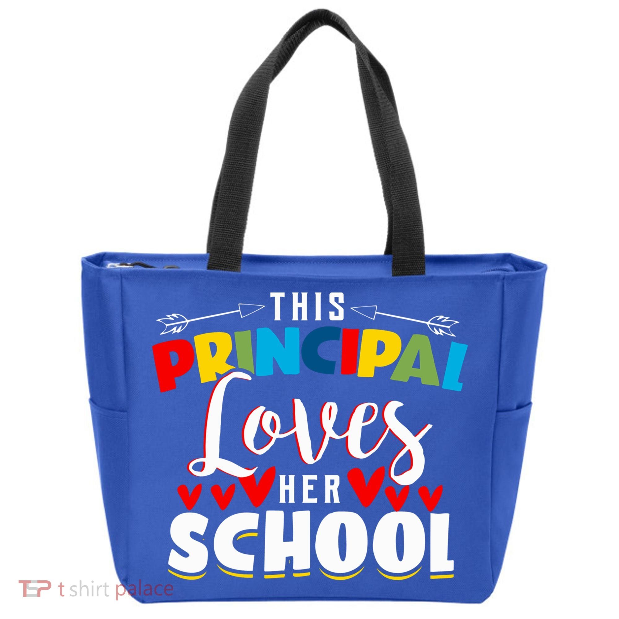 This Principal Loves Her School Principal Day Best Principal Cute Gift Tote Bag