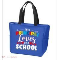 This Principal Loves Her School Principal Day Best Principal Cute Gift Tote Bag thumb 3