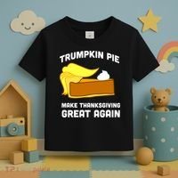 Trumpkin Pie Make Thanksgiving Great Again Toddler T-Shirt thumb 3