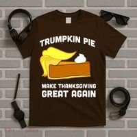 Trumpkin Pie Make Thanksgiving Great Again T-Shirt thumb 5