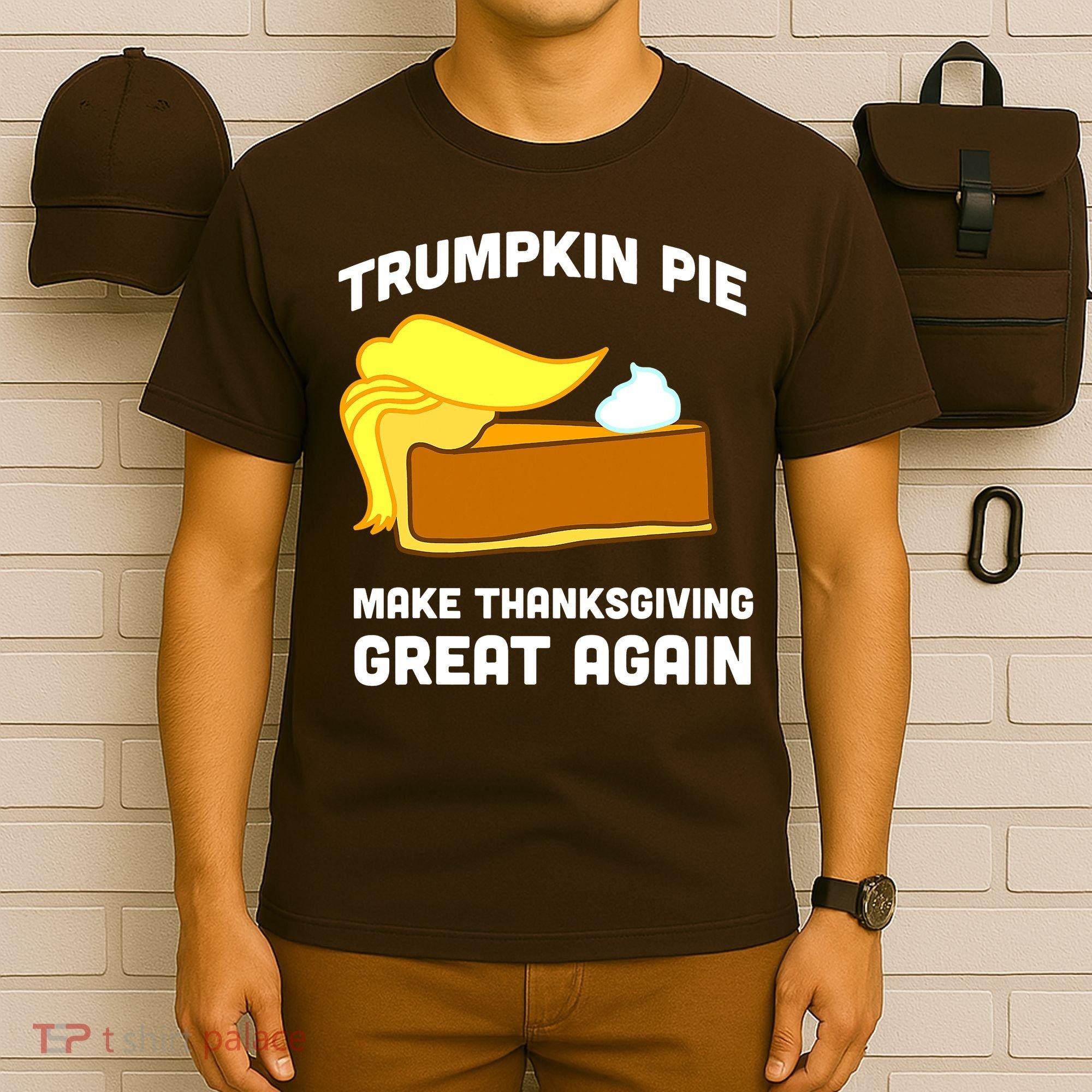 Trumpkin Pie Make Thanksgiving Great Again T-Shirt