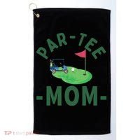 The Par Mom Hole In One Golf Parents Matching Family Golf Towel thumb 0