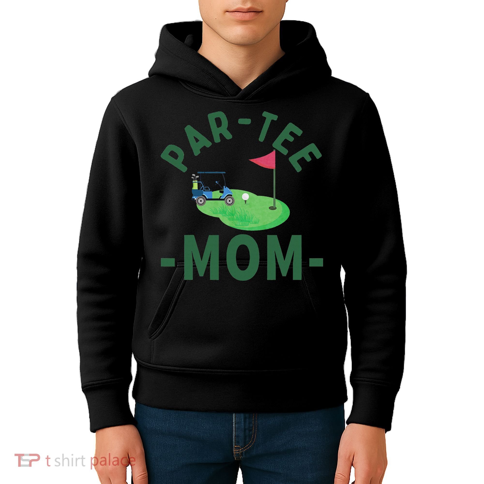 The Par Mom Hole In One Golf Parents Matching Family Kids Hoodie