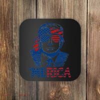 Trump Patriotic Merica Coaster thumb 0