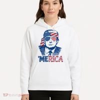Trump Patriotic Merica Hoodie thumb 5