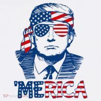 Trump Patriotic Merica Sweatshirt thumb 3