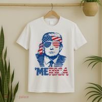 Trump Patriotic Merica T-Shirt thumb 2
