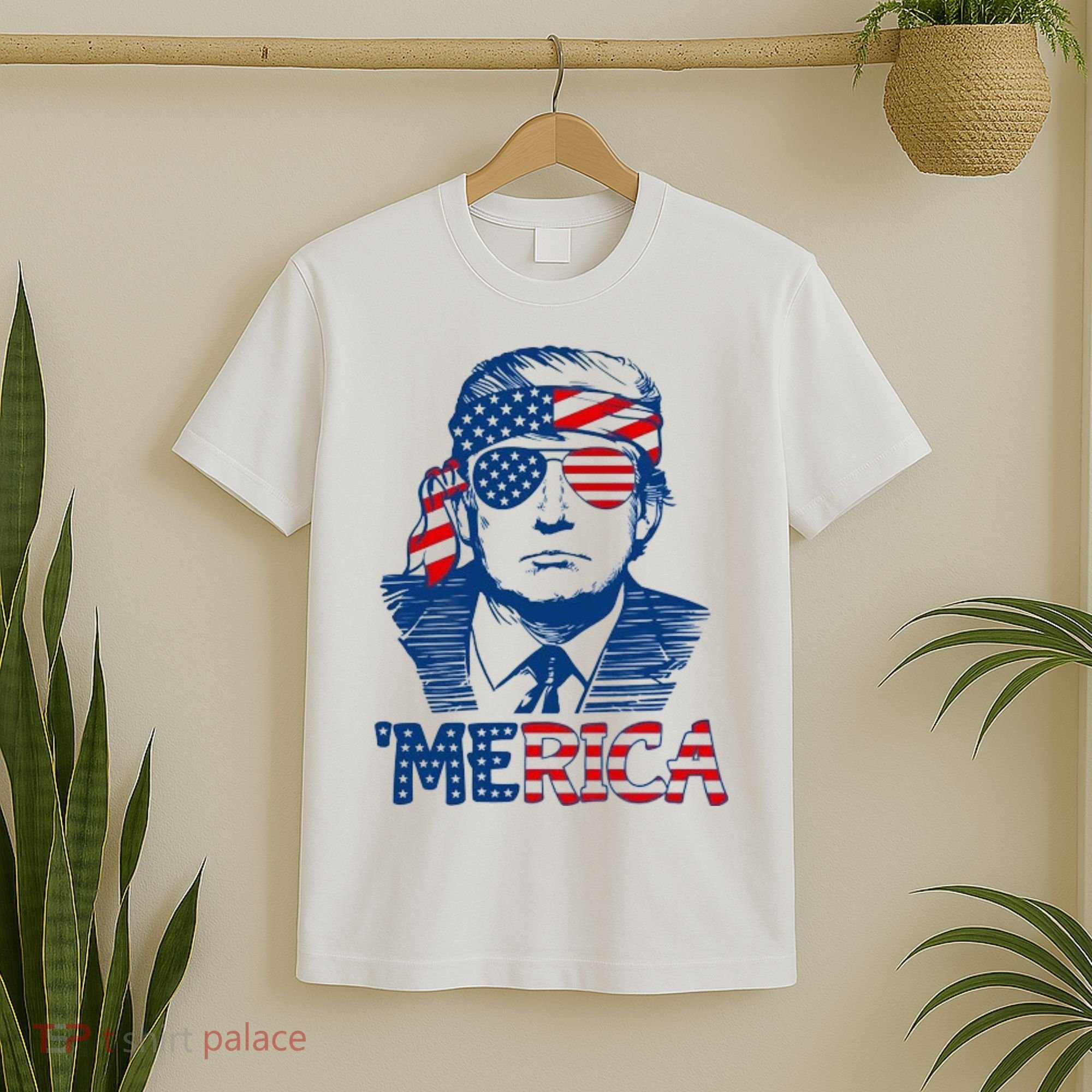 Trump Patriotic Merica T-Shirt