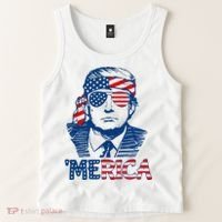 Trump Patriotic Merica Tank Top thumb 2