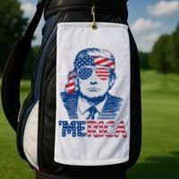 Trump Patriotic Merica Golf Towel thumb 2